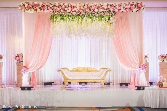 Luxury wedding stage and décor by Krishnam Creations, Nagpur
