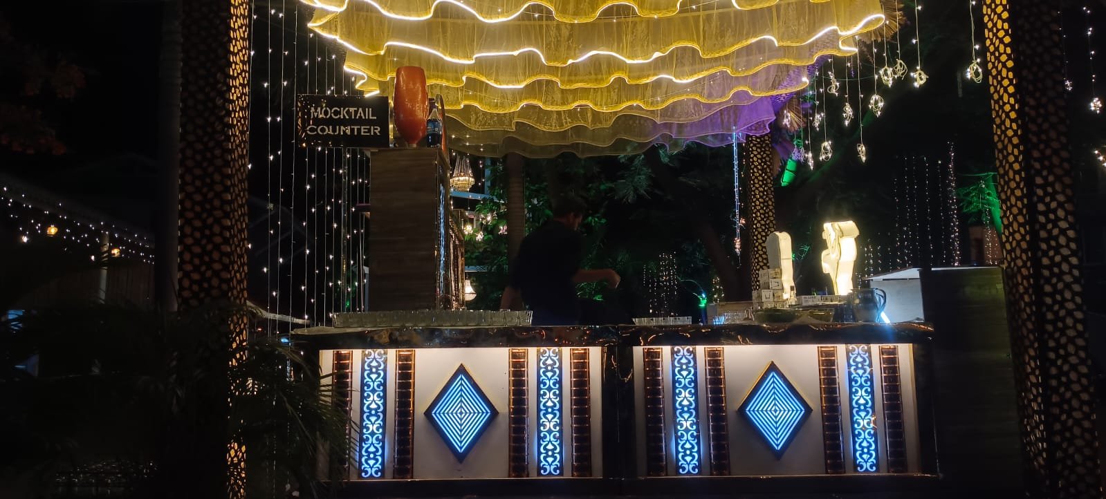 Mocktail counter