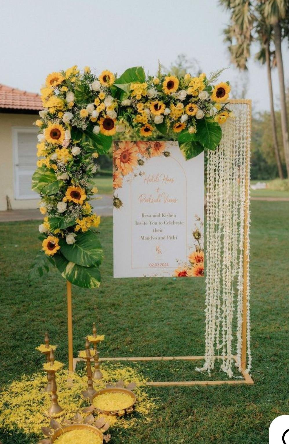 Welcome board