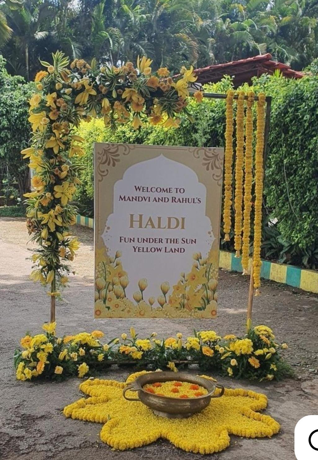 Welcome décor