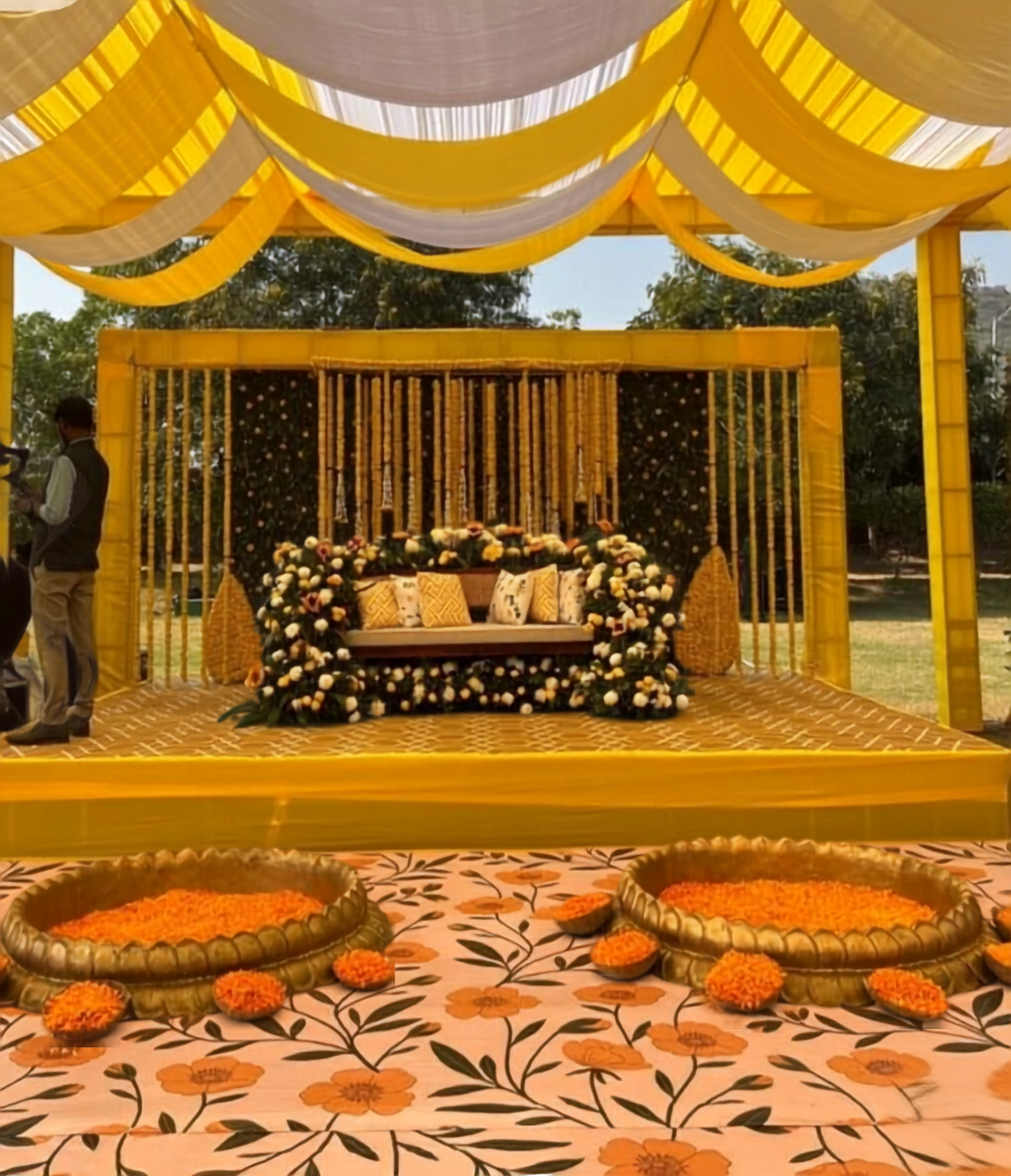 Haldi celebration